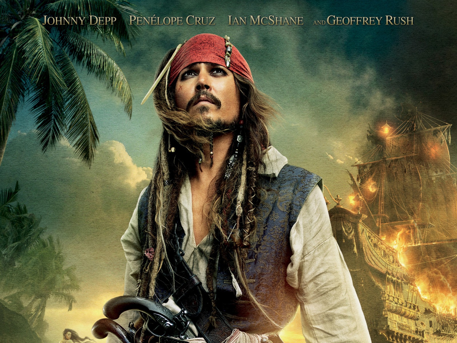 Pirates of the Caribbean: On Stranger Tides 加勒比海盗4 壁纸专辑9 - 1600x1200