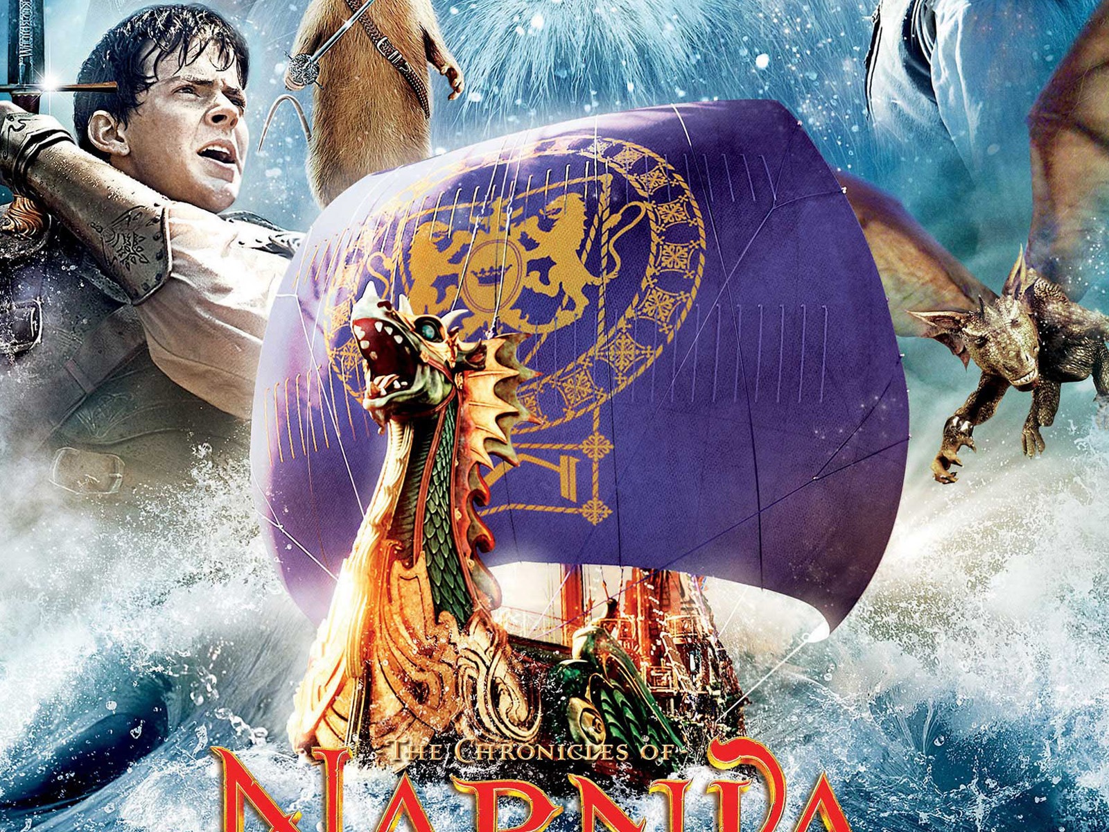 Las Crónicas de Narnia: La Travesía del Viajero del Alba fondos de pantalla #1 - 1600x1200