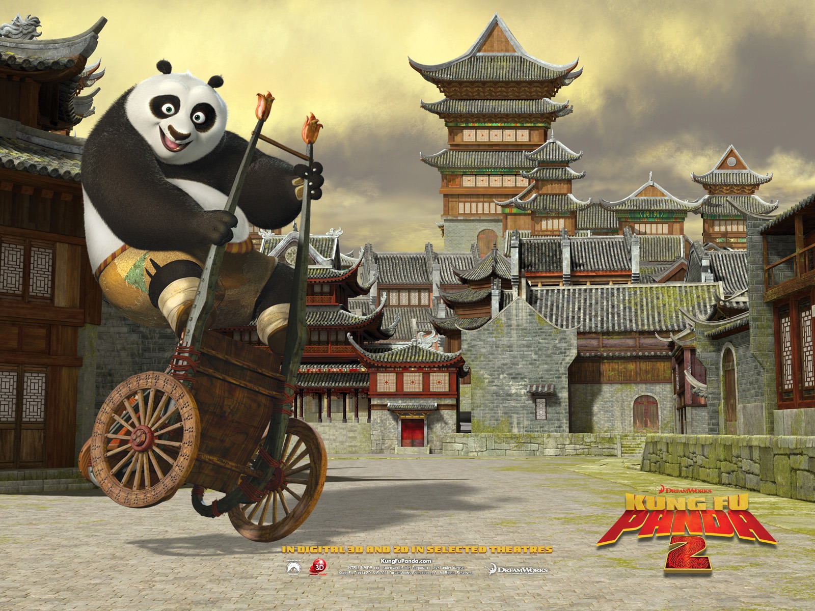 Kung Fu Panda 2 HD tapety na plochu #8 - 1600x1200