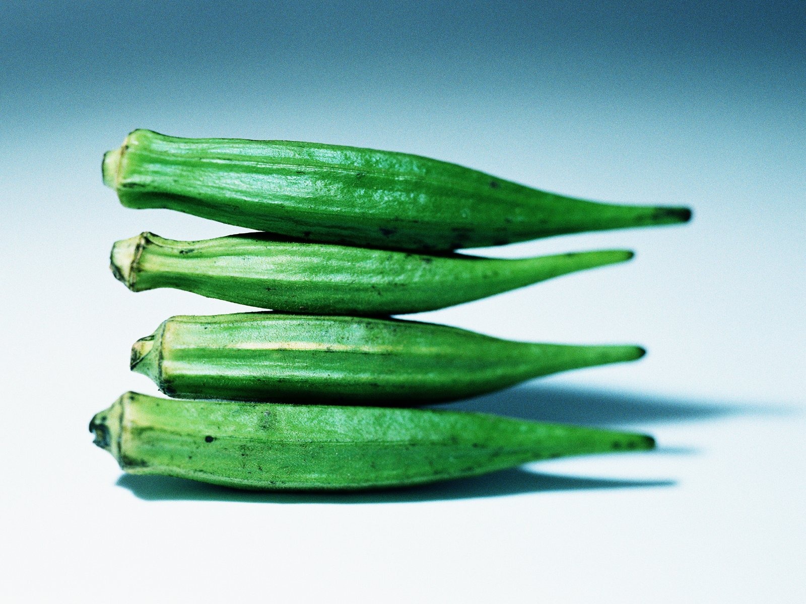 Зеленый овощ длинный