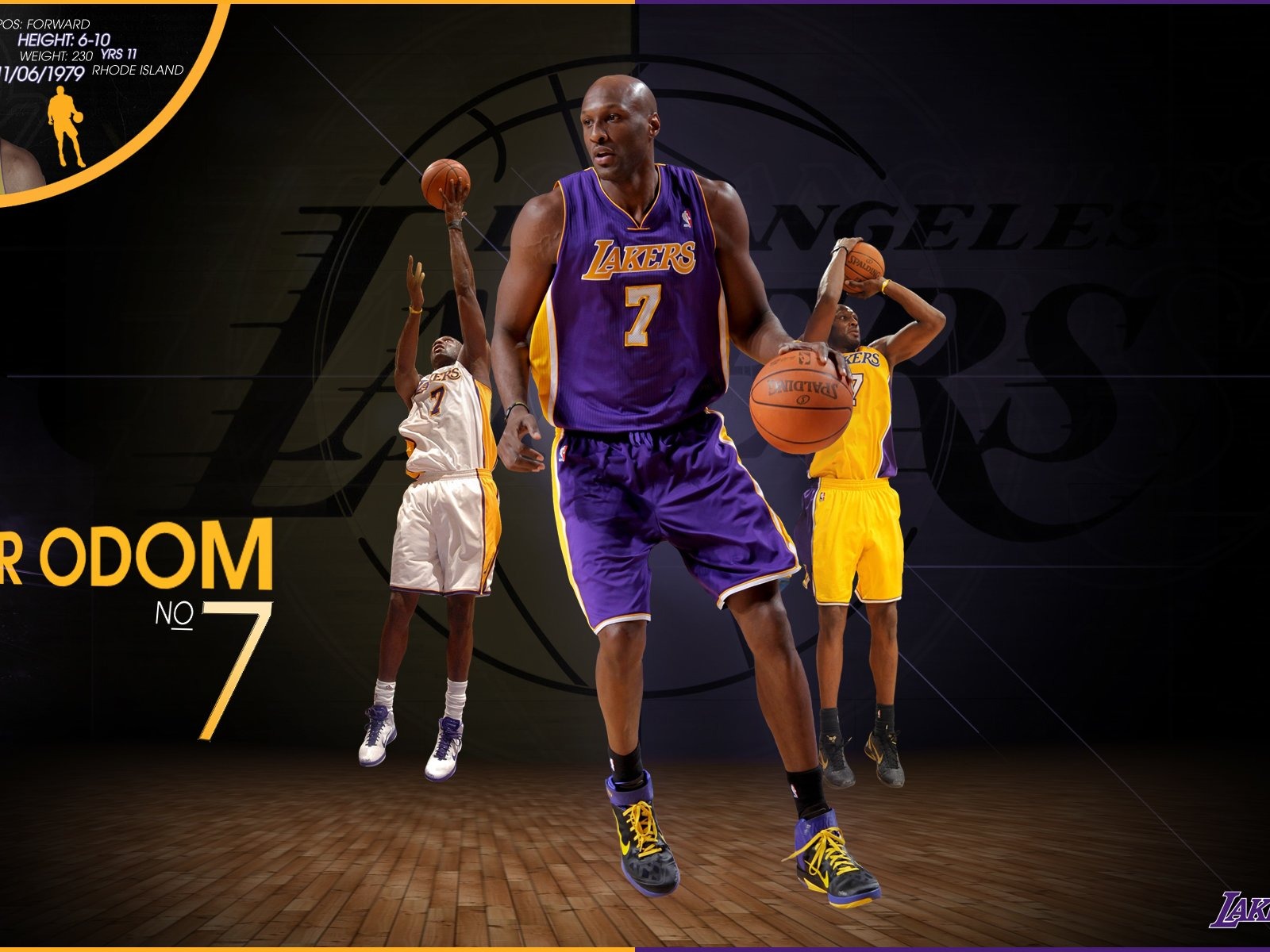 NBA 2010-11 season, the Los Angeles Lakers Wallpapers #7 - 1600x1200