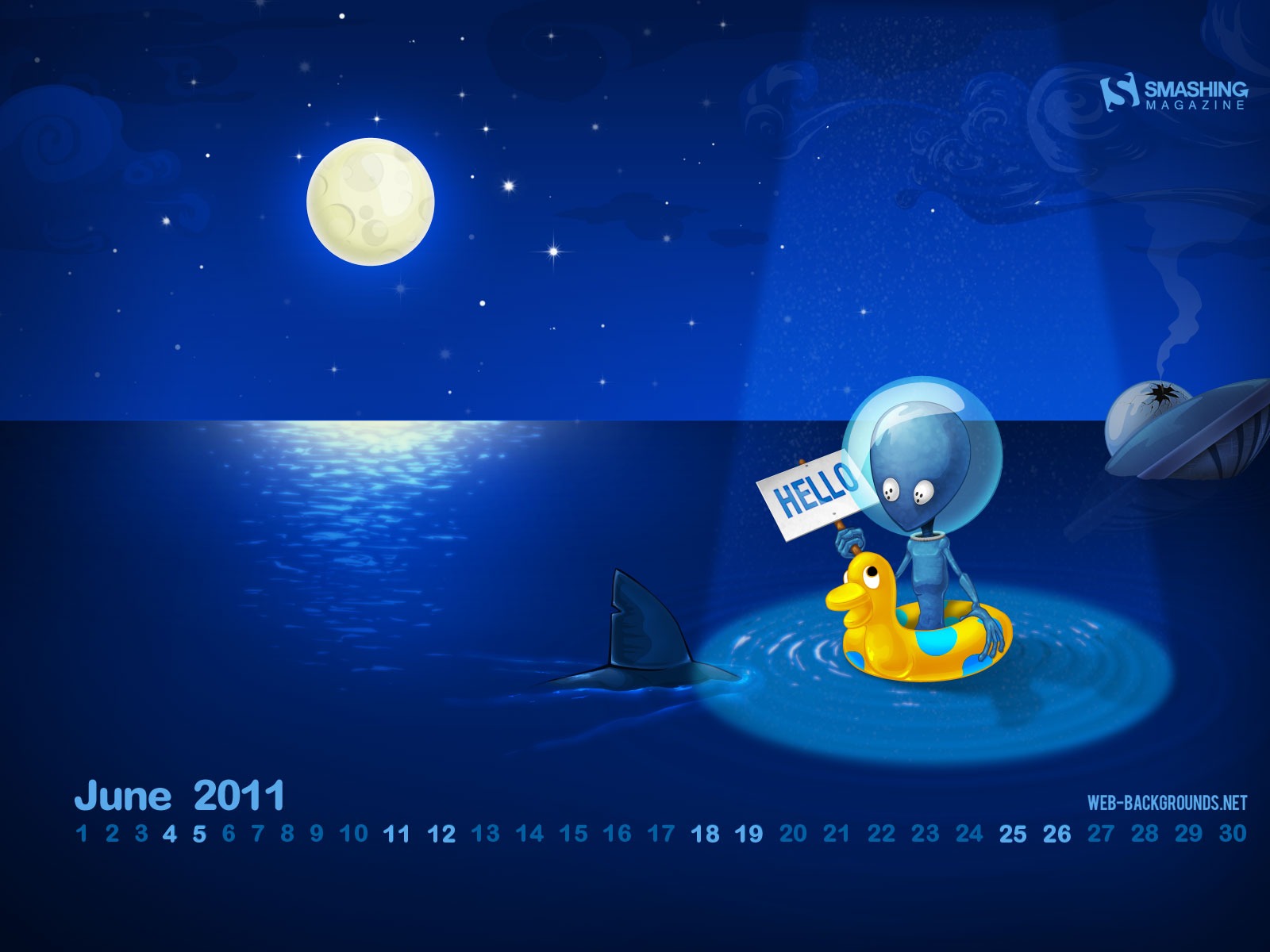 Июнь 2011 Календарь стола (1) #19 - 1600x1200