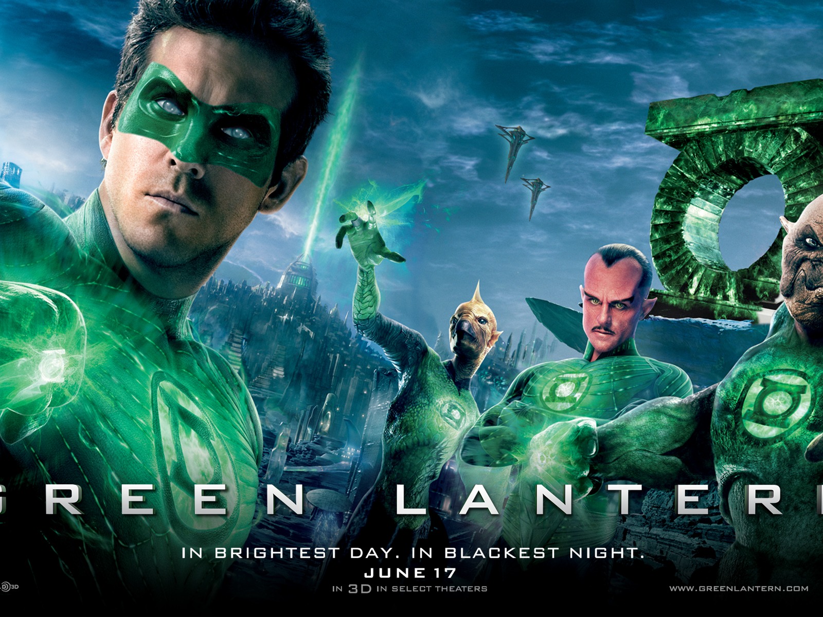 2011 Green Lantern 綠燈俠 高清壁紙 #1 - 1600x1200