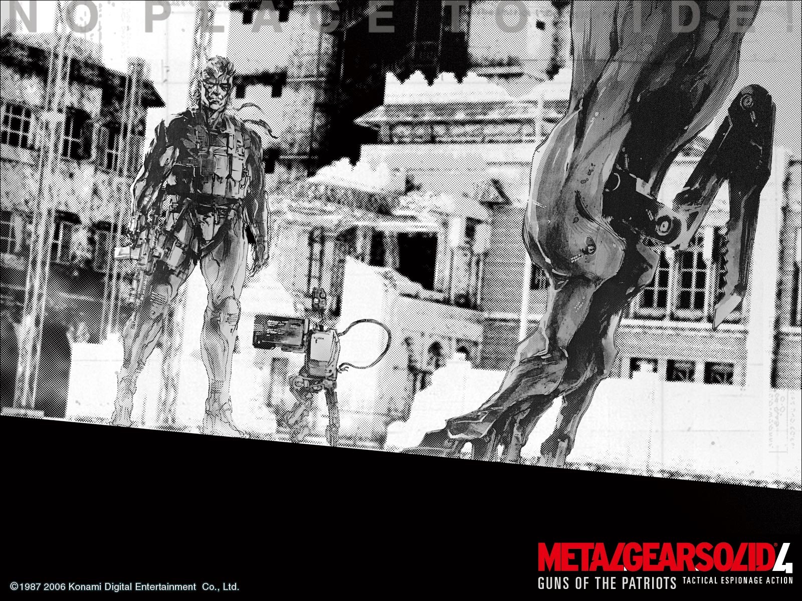 Metal Gear Solid 4: Guns of Patriots les fonds d'écran #4 - 1600x1200