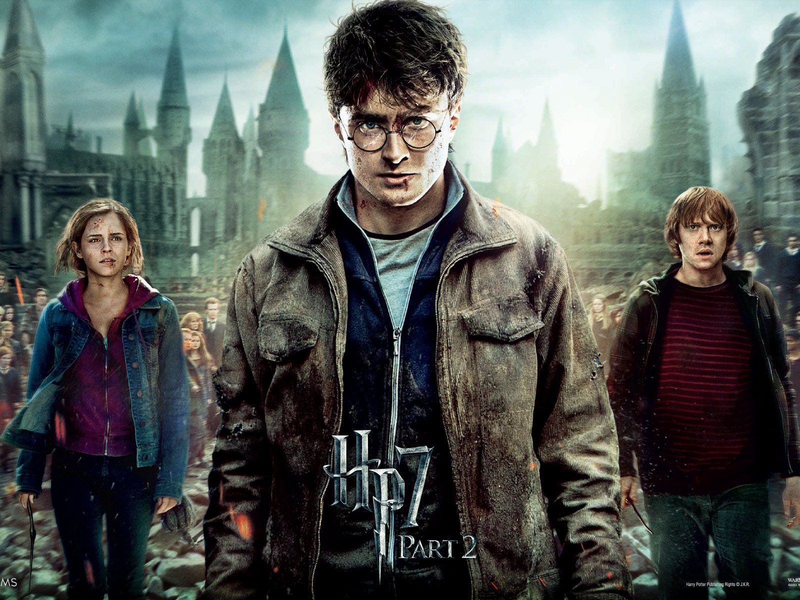 Harry Potter and the Deathly Hallows 哈利·波特与死亡圣器 高清壁纸1 - 1600x1200