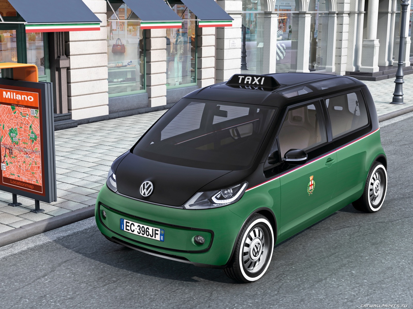 Concept Car Volkswagen Milano Taxi - 2010 大众2 - 1600x1200