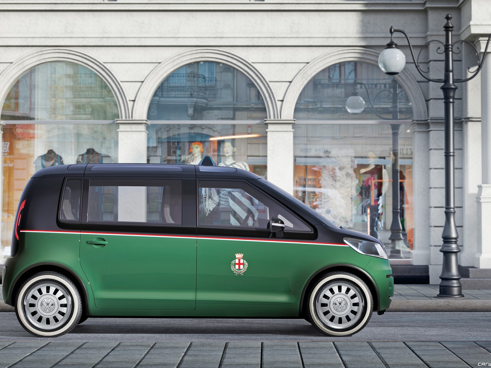 Concept Car Volkswagen Milano Taxi - 2010 HD wallpapers #6 - 1600x1200