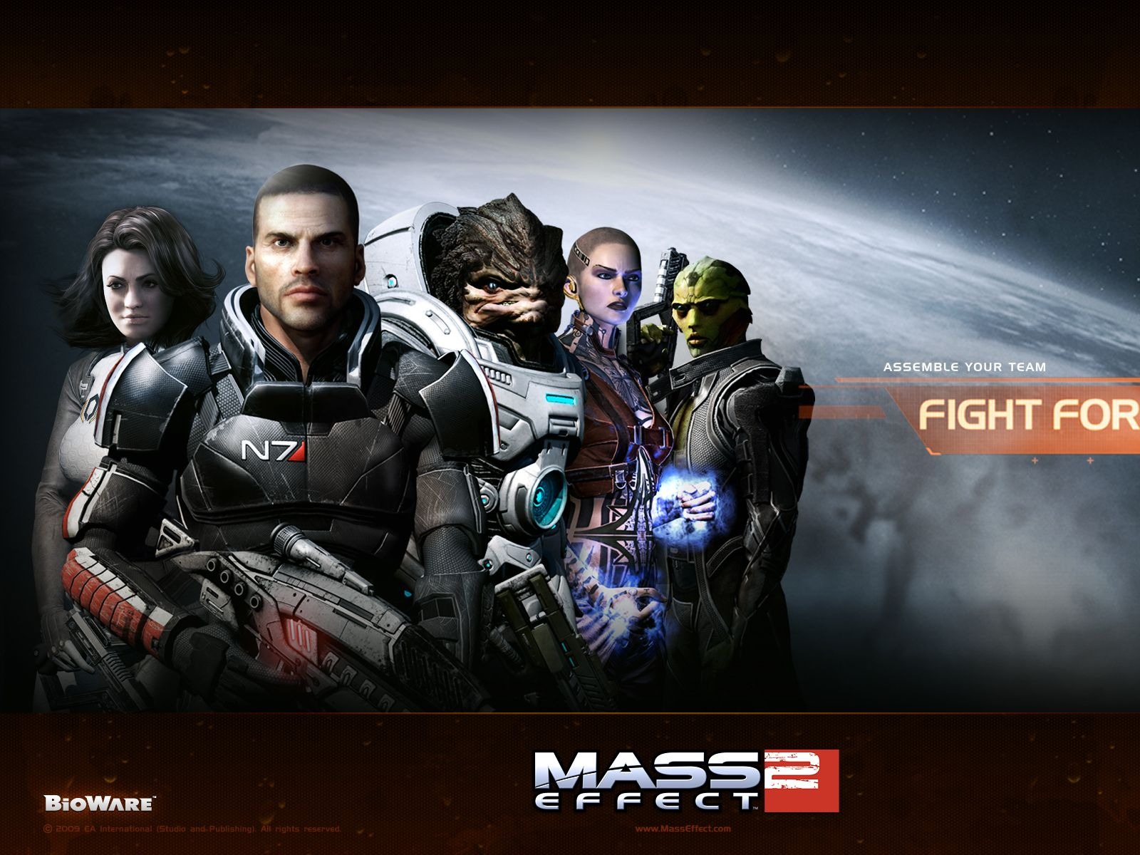 Mass Effect 2 质量效应2 高清壁纸6 - 1600x1200