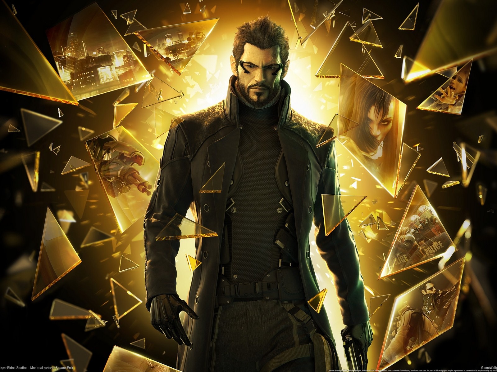 Deus Ex: Human Revolution 杀出重围3：人类革命 高清壁纸1 - 1600x1200