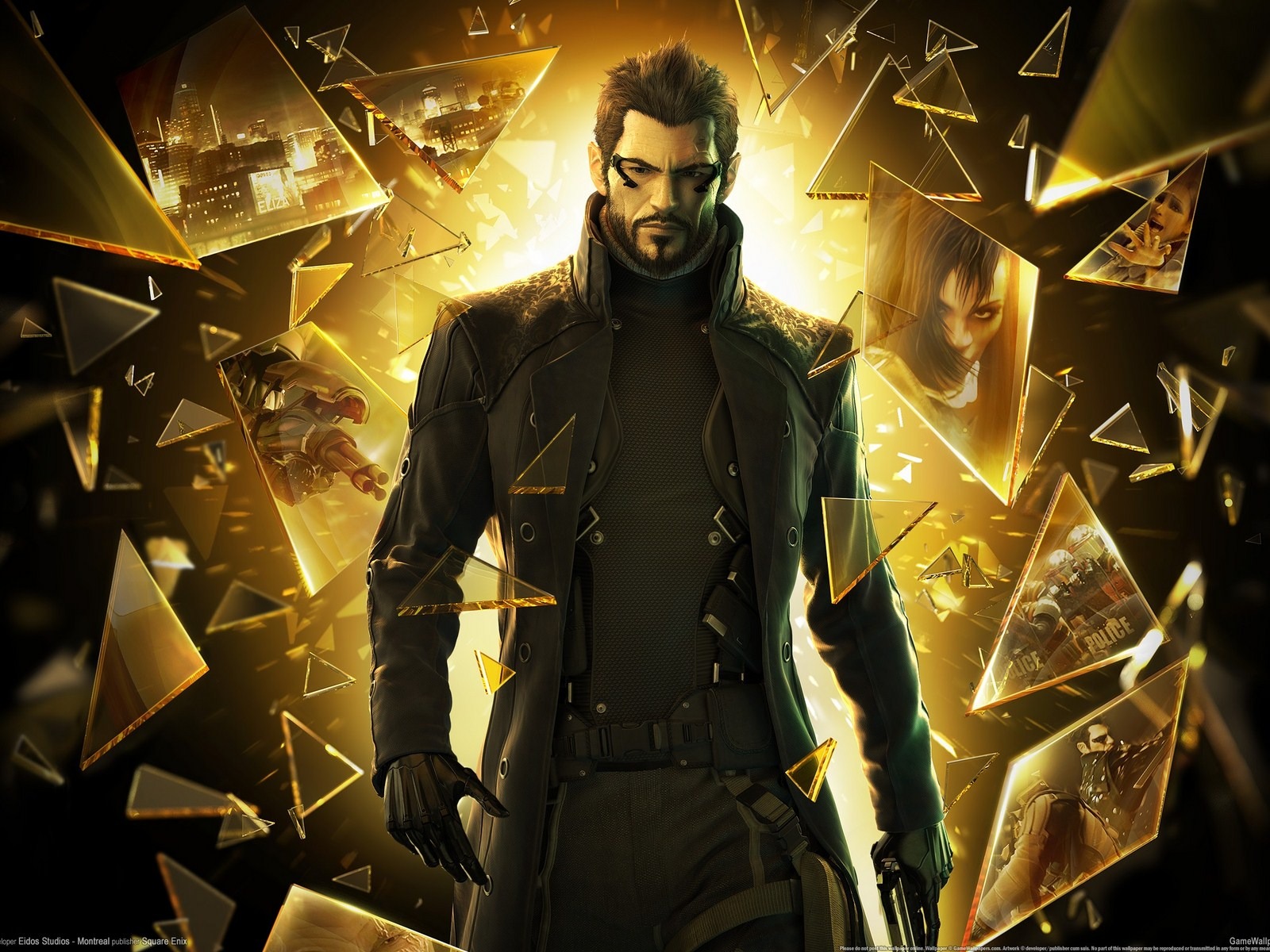 Deus Ex: Human Revolution HD Tapety na plochu #1 - 1600x1200