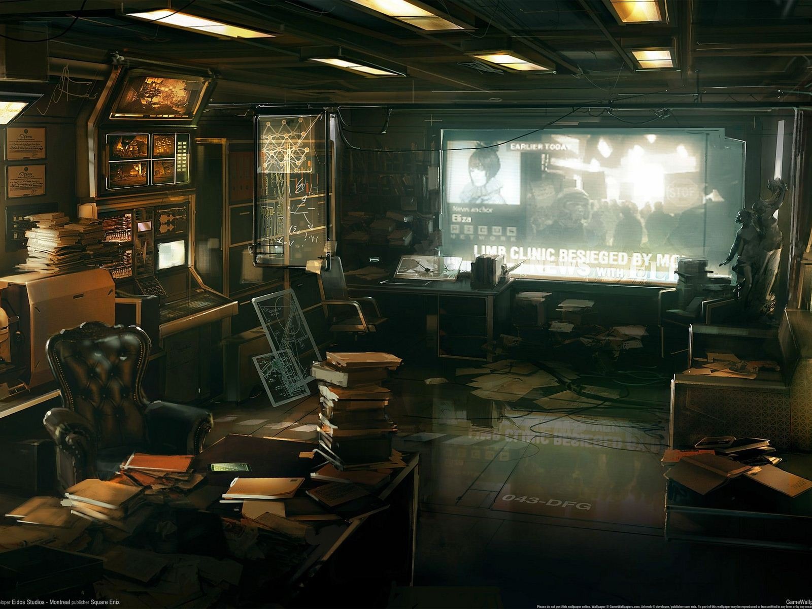Deus Ex: Human Revolution 杀出重围3：人类革命 高清壁纸6 - 1600x1200