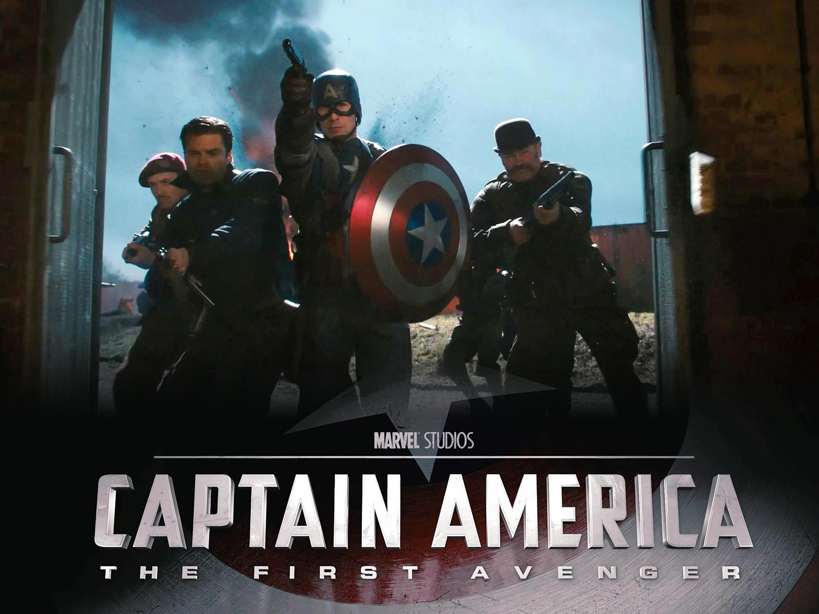 캡틴 아메리카 : 첫번째 아벤저의 HD 배경 화면 #9 - 1600x1200