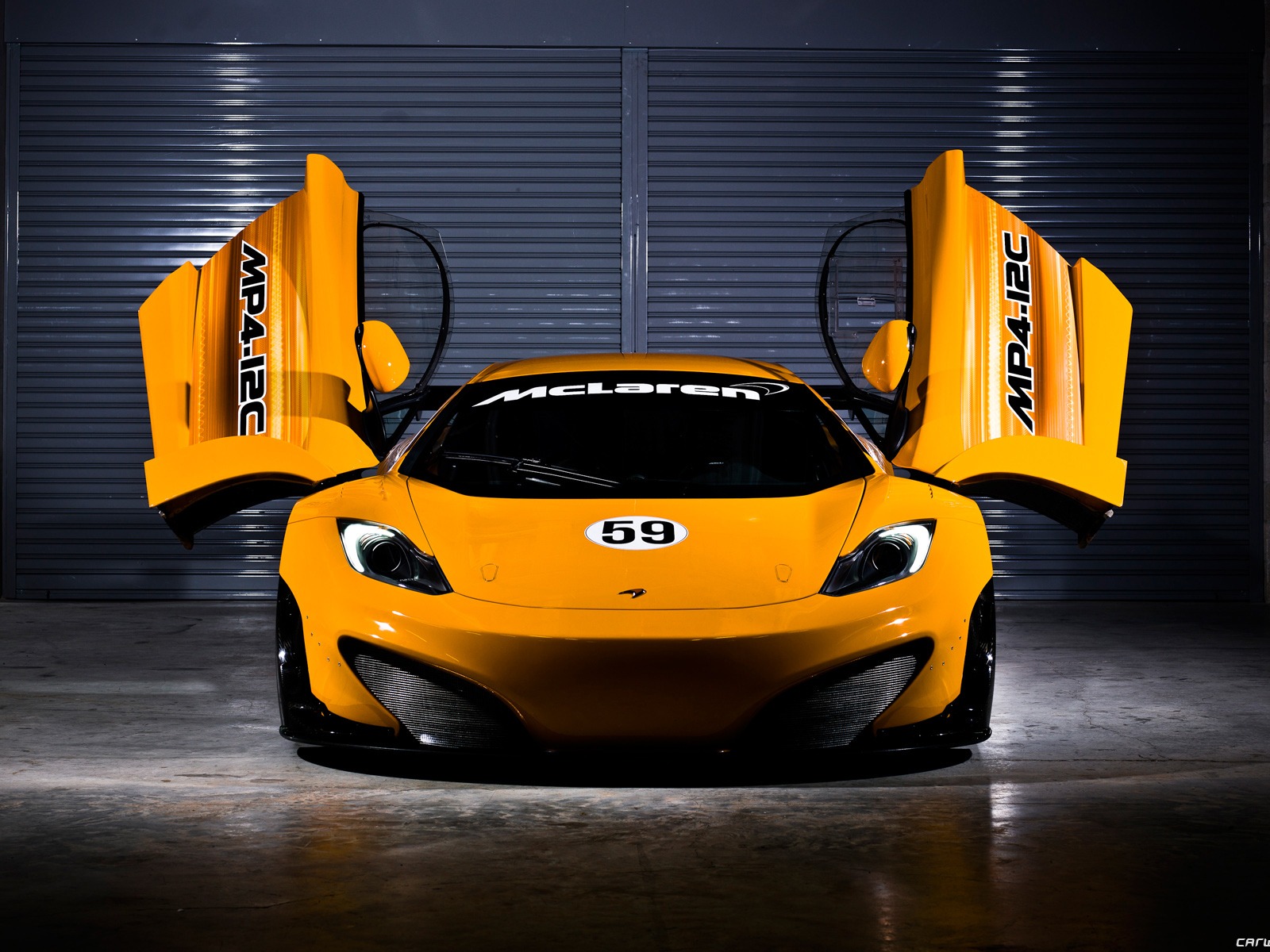 McLaren MP4-12C GT3 - 2011 fondos de pantalla HD #2 - 1600x1200