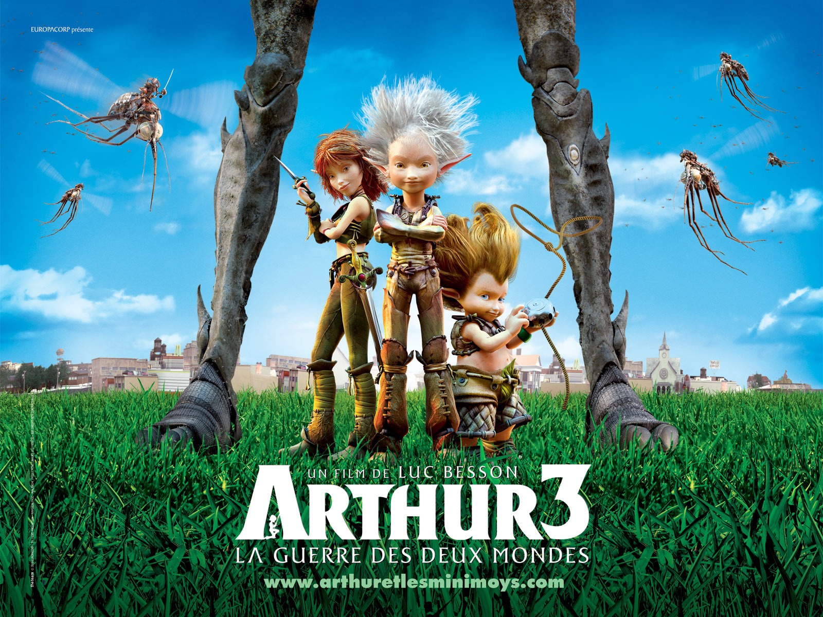 Arthur 3: The War of the Two Worlds 亚瑟3：终极对决 高清壁纸11 - 1600x1200