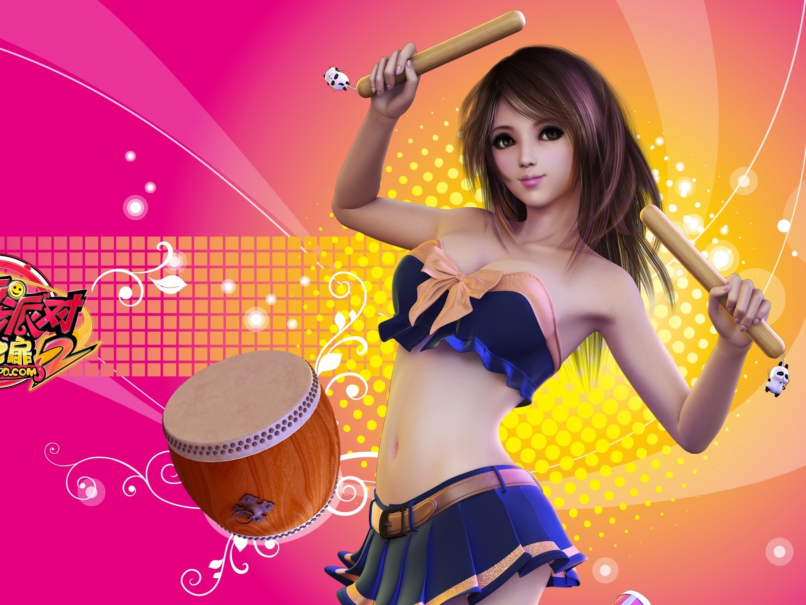 온라인 게임 핫 댄스 파티 II 공식 배경 화면 #22 - 1600x1200
