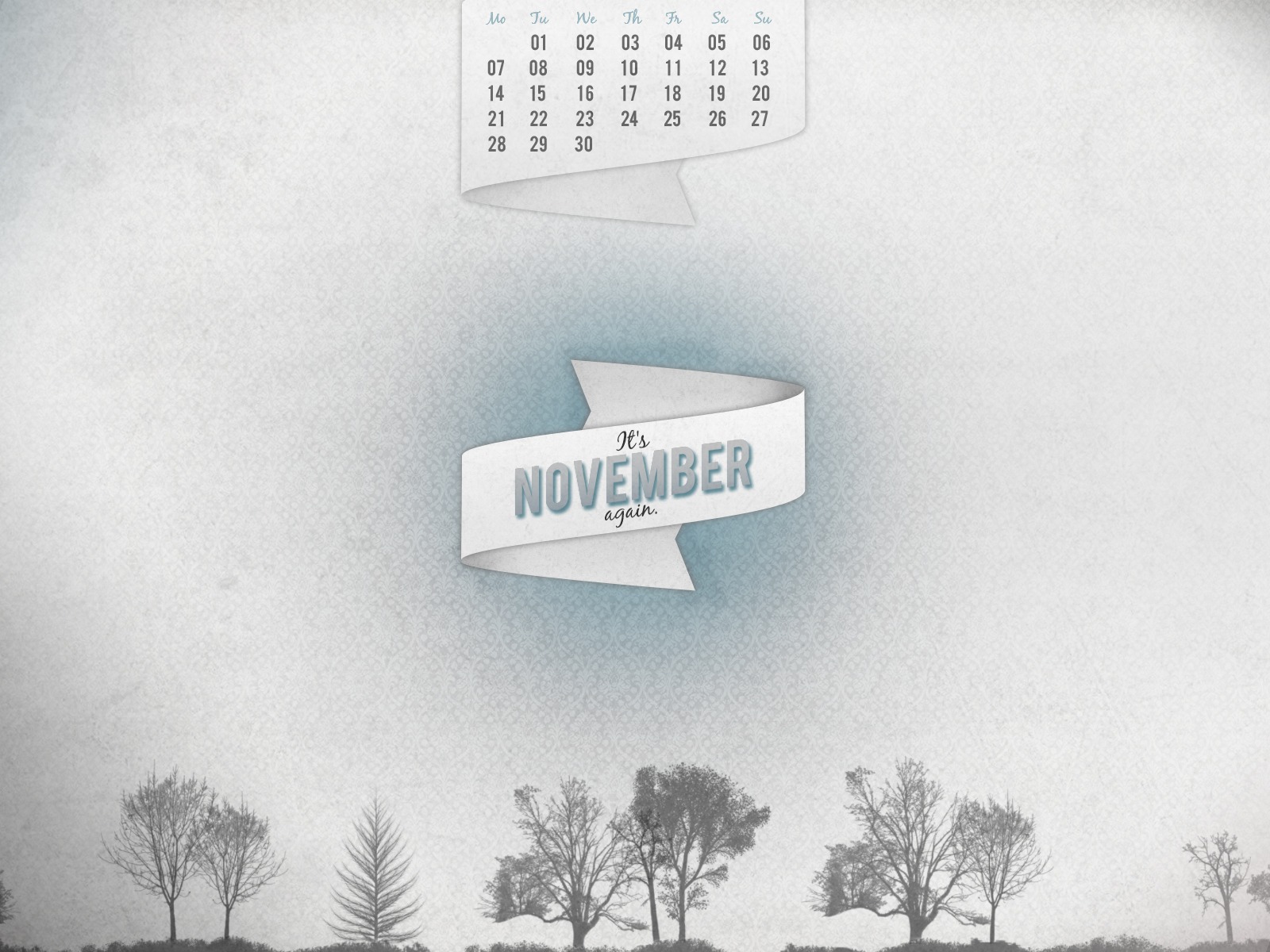 Ноябрь 2011 Календарь обои (1) #14 - 1600x1200