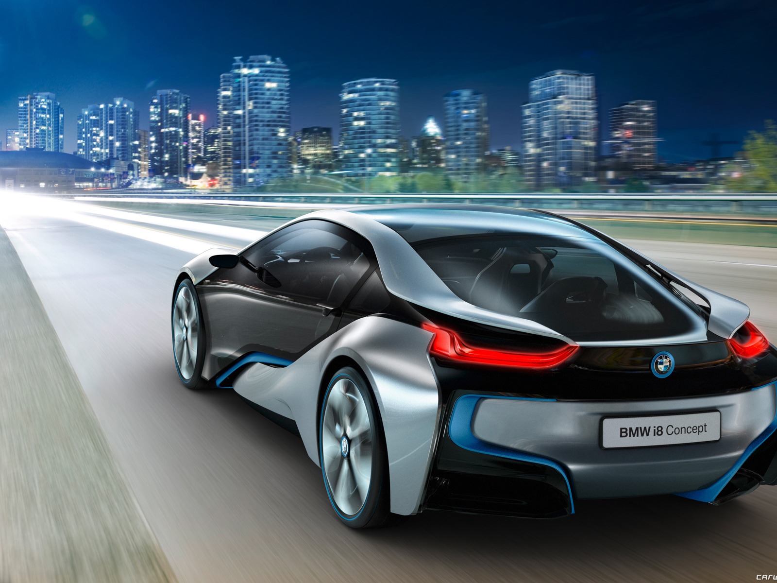 BMW i8 개념 - 2011의 HD 배경 화면 #4 - 1600x1200