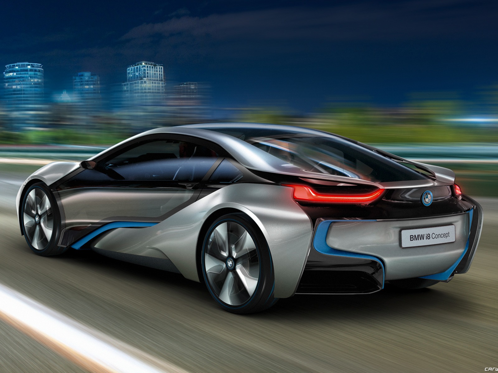 BMW i8 개념 - 2011의 HD 배경 화면 #5 - 1600x1200