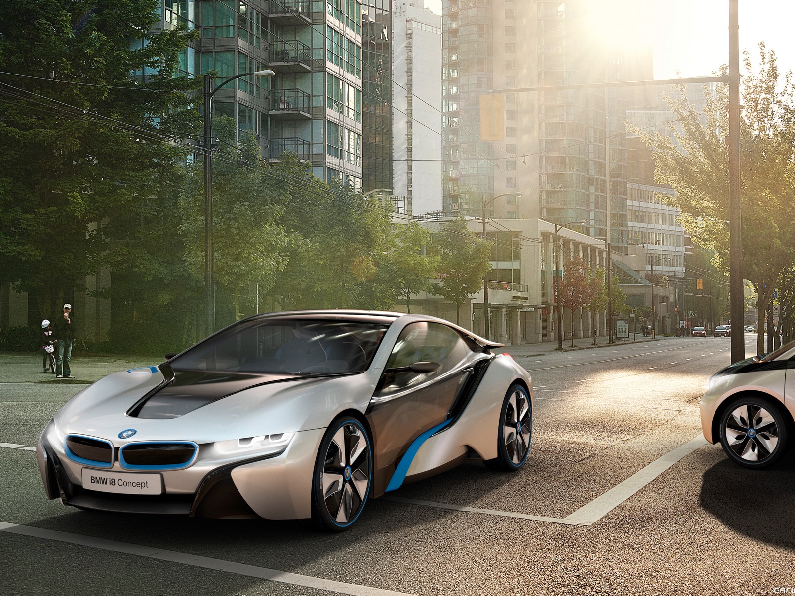 BMW i8 koncept - 2011 HD wallpapers #12 - 1600x1200