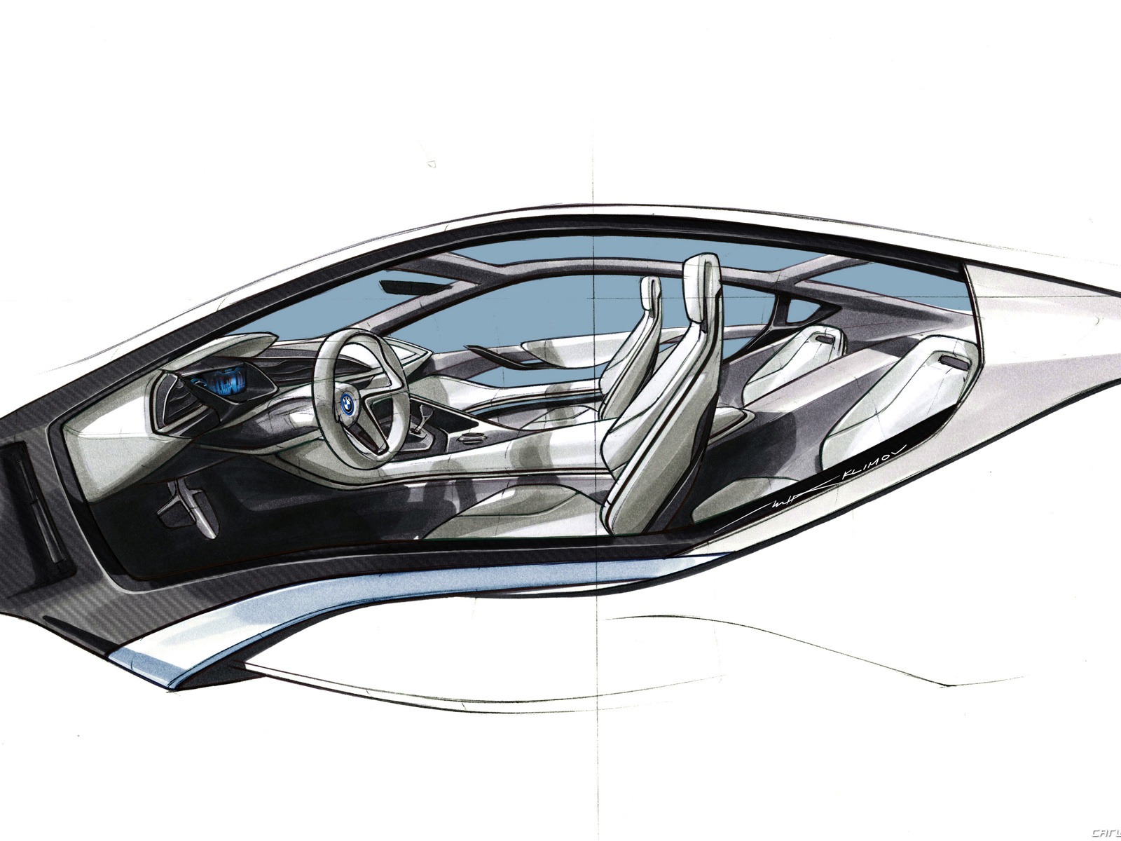BMW i8 Concept - 2011 fonds d'écran HD #44 - 1600x1200