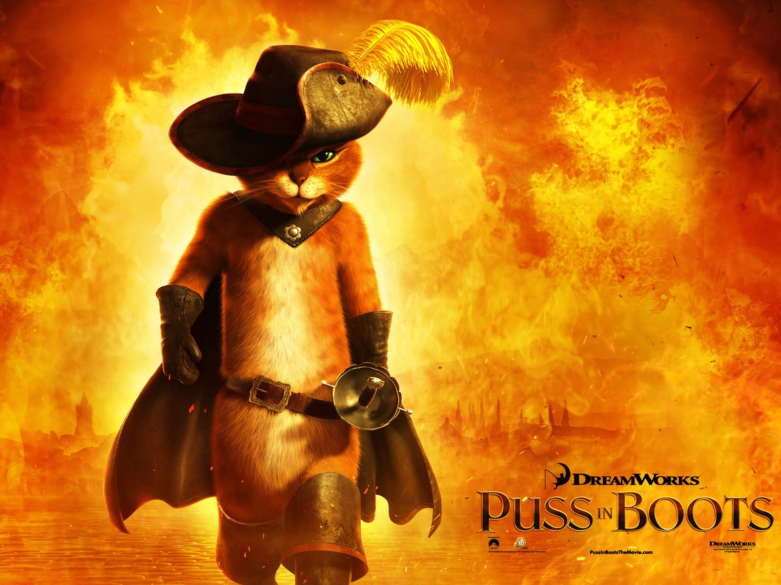 Puss in Boots HD wallpapers #1 - 1600x1200