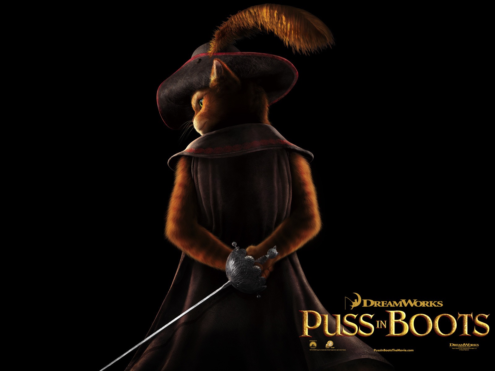 Puss in Boots HD wallpapers #2 - 1600x1200