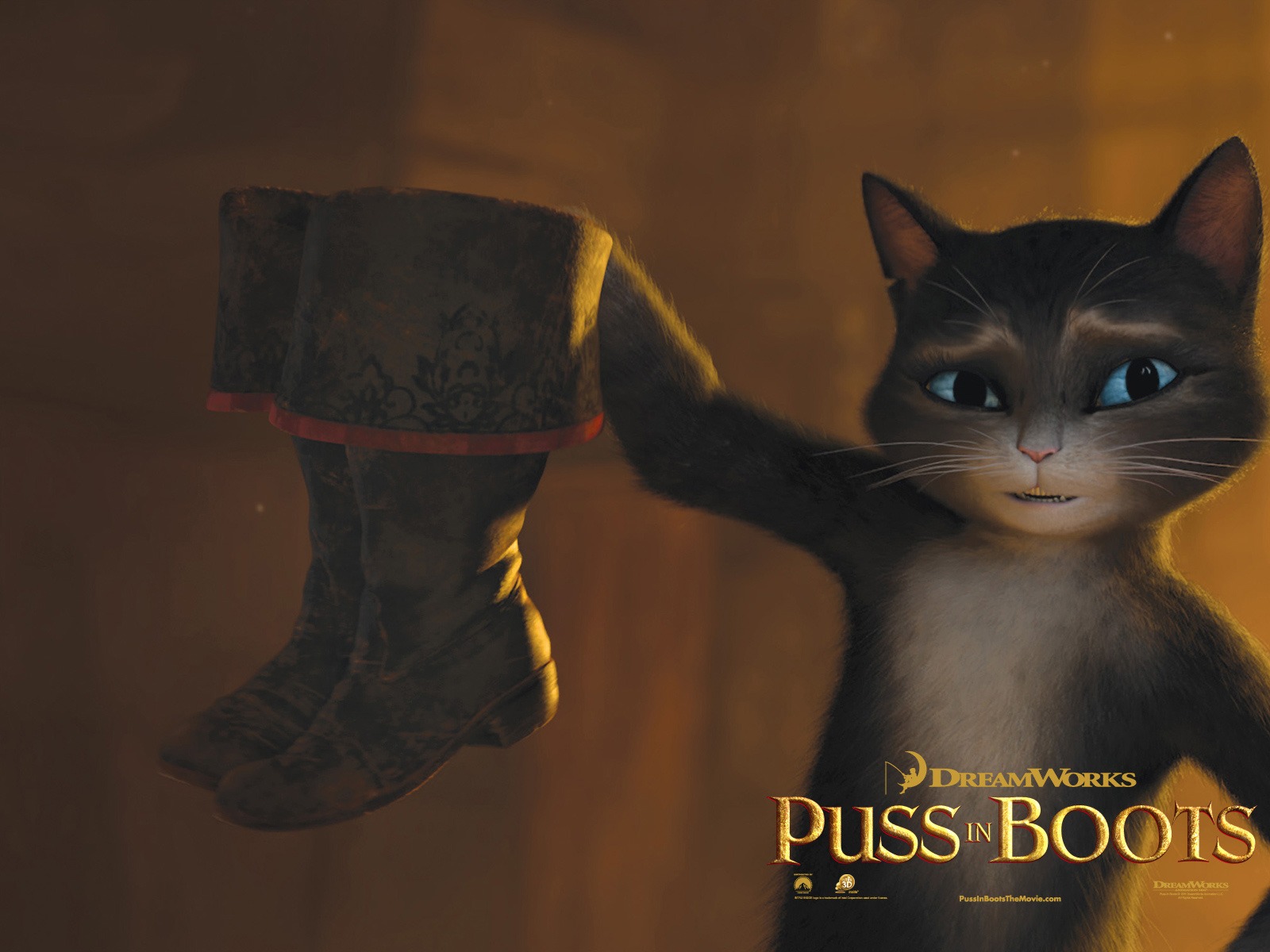 Puss in Boots 穿靴子的猫 高清壁纸7 - 1600x1200