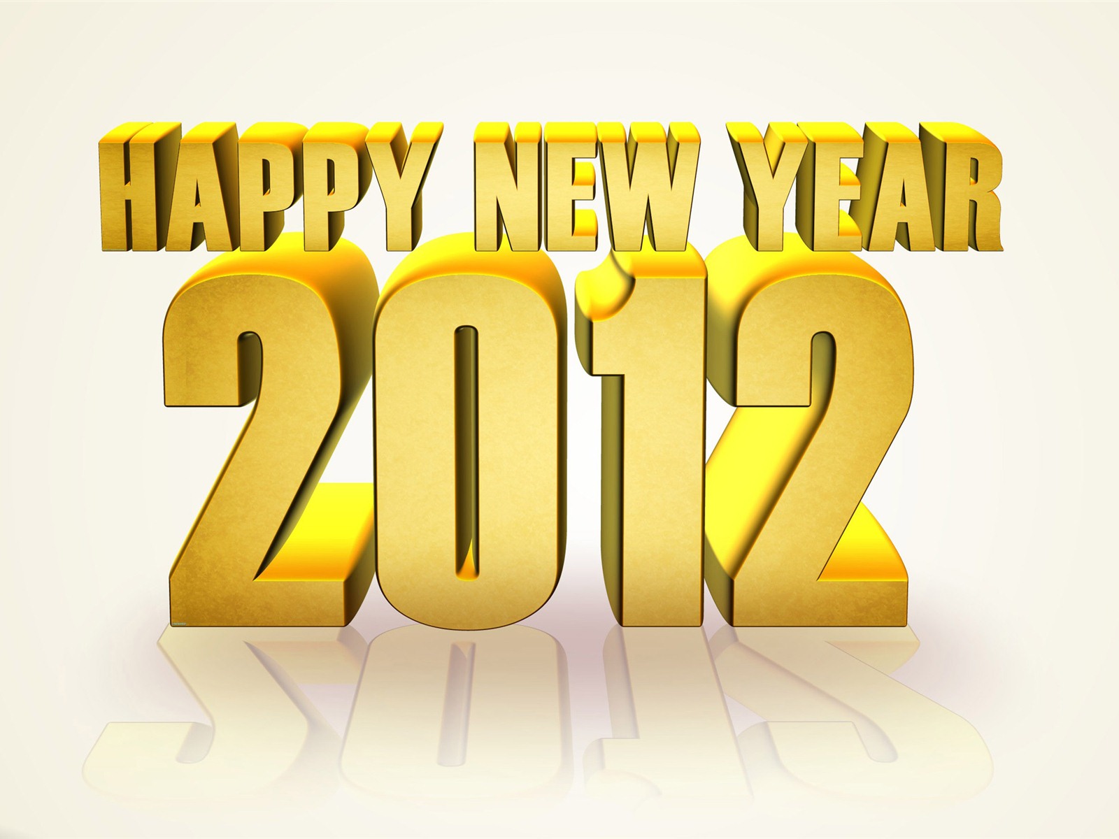 2012 New Year wallpapers (1) #4 - 1600x1200