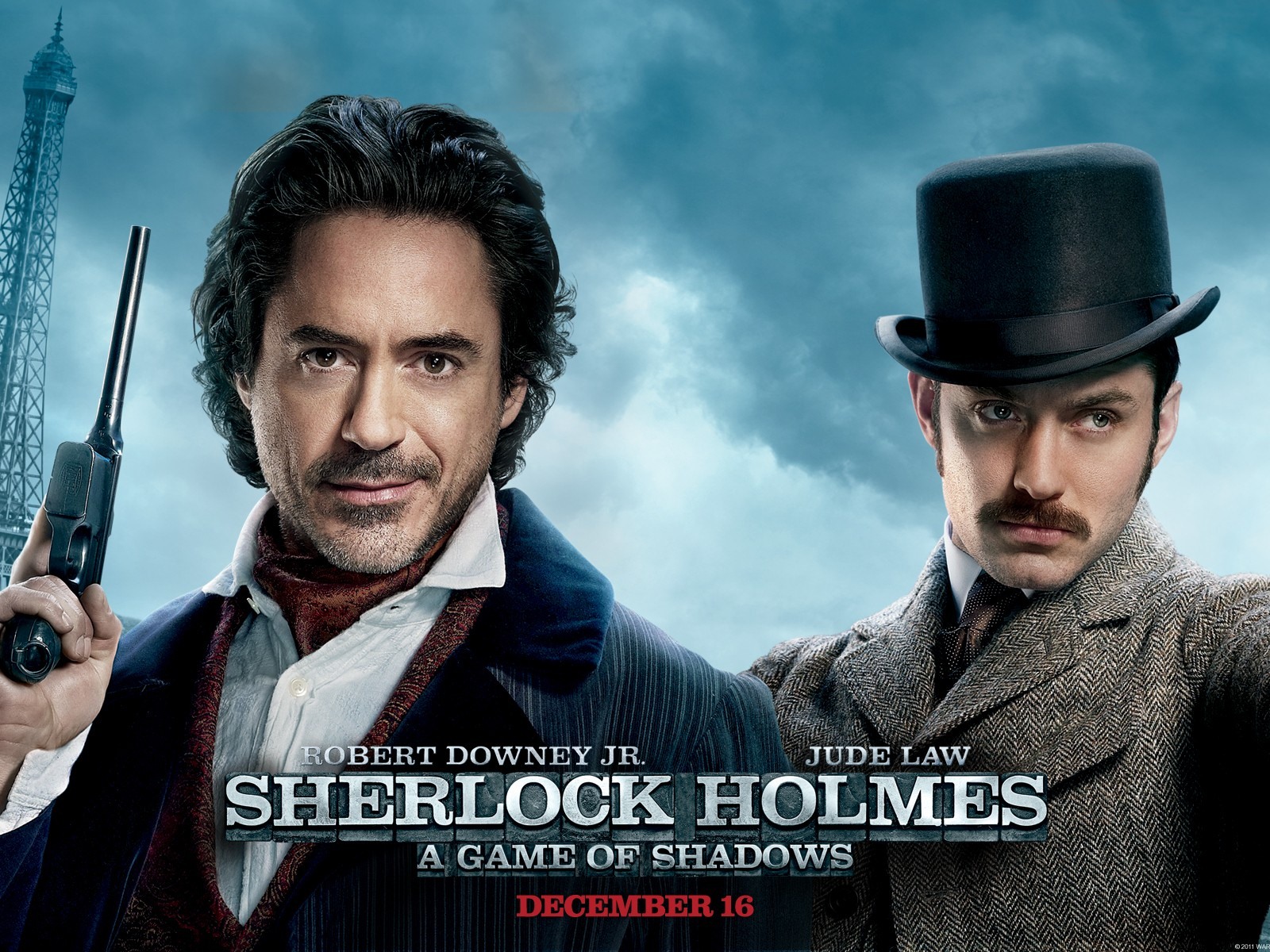 Шерлок Холмс: Игра теней обои HD #1 - 1600x1200