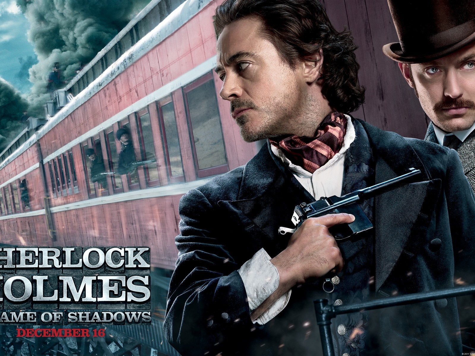 Sherlock Holmes: A Game of Shadows 大侦探福尔摩斯2：诡影游戏10 - 1600x1200