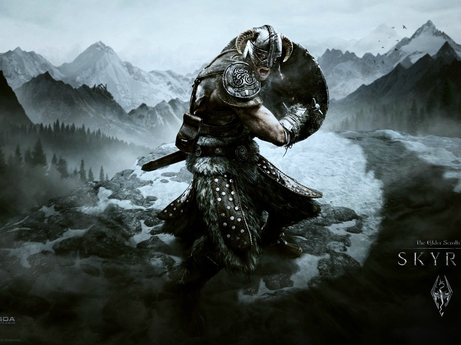 The Elder Scrolls V: Skyrim HD Tapety na plochu #7 - 1600x1200