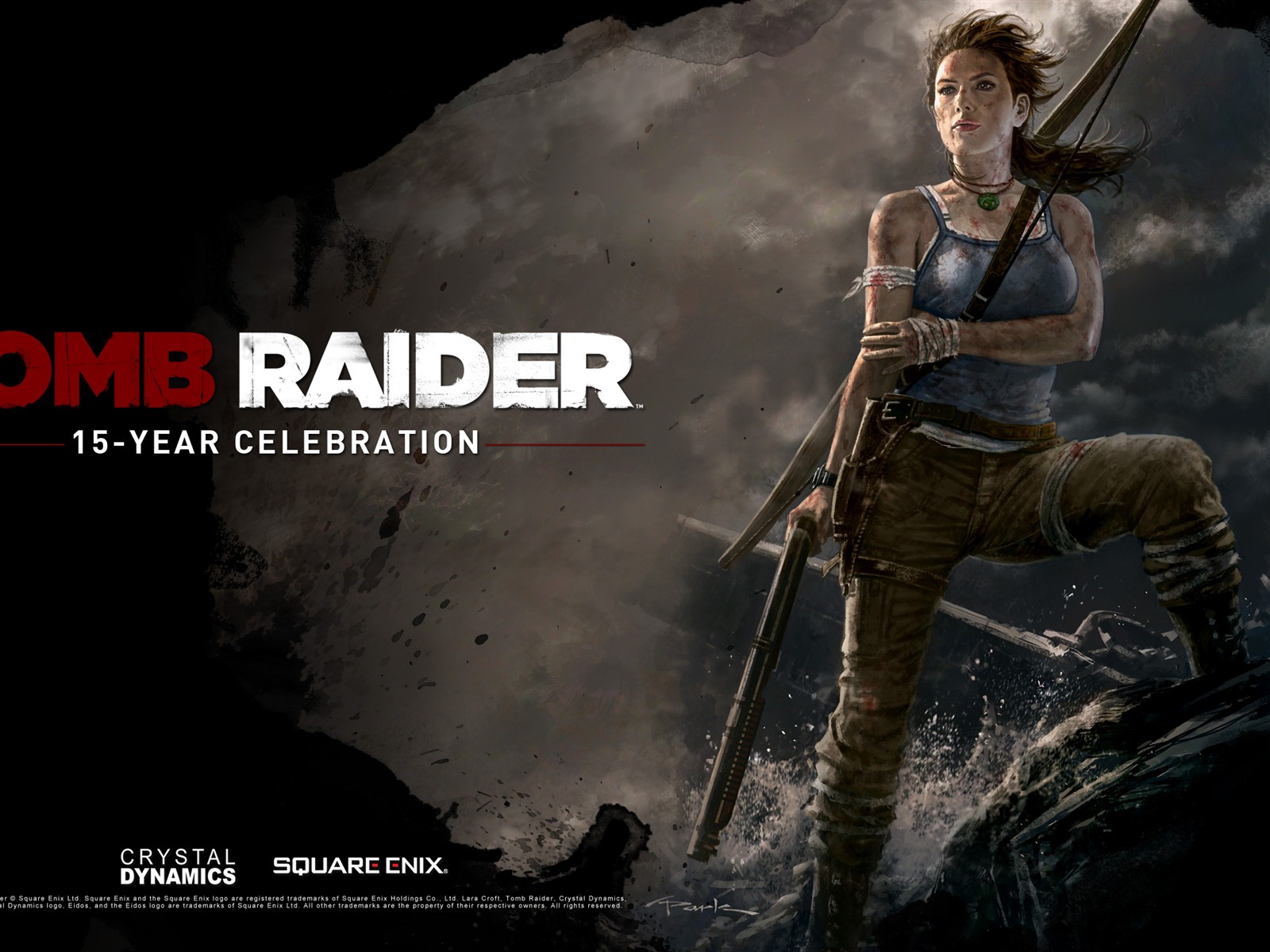 Tomb Raider 15-Year Celebration 古墓丽影15周年纪念版 高清壁纸1 - 1600x1200
