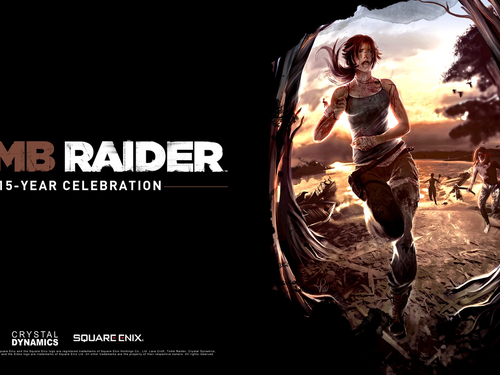 Tomb Raider 15-leté oslava HD wallpapers #8 - 1600x1200