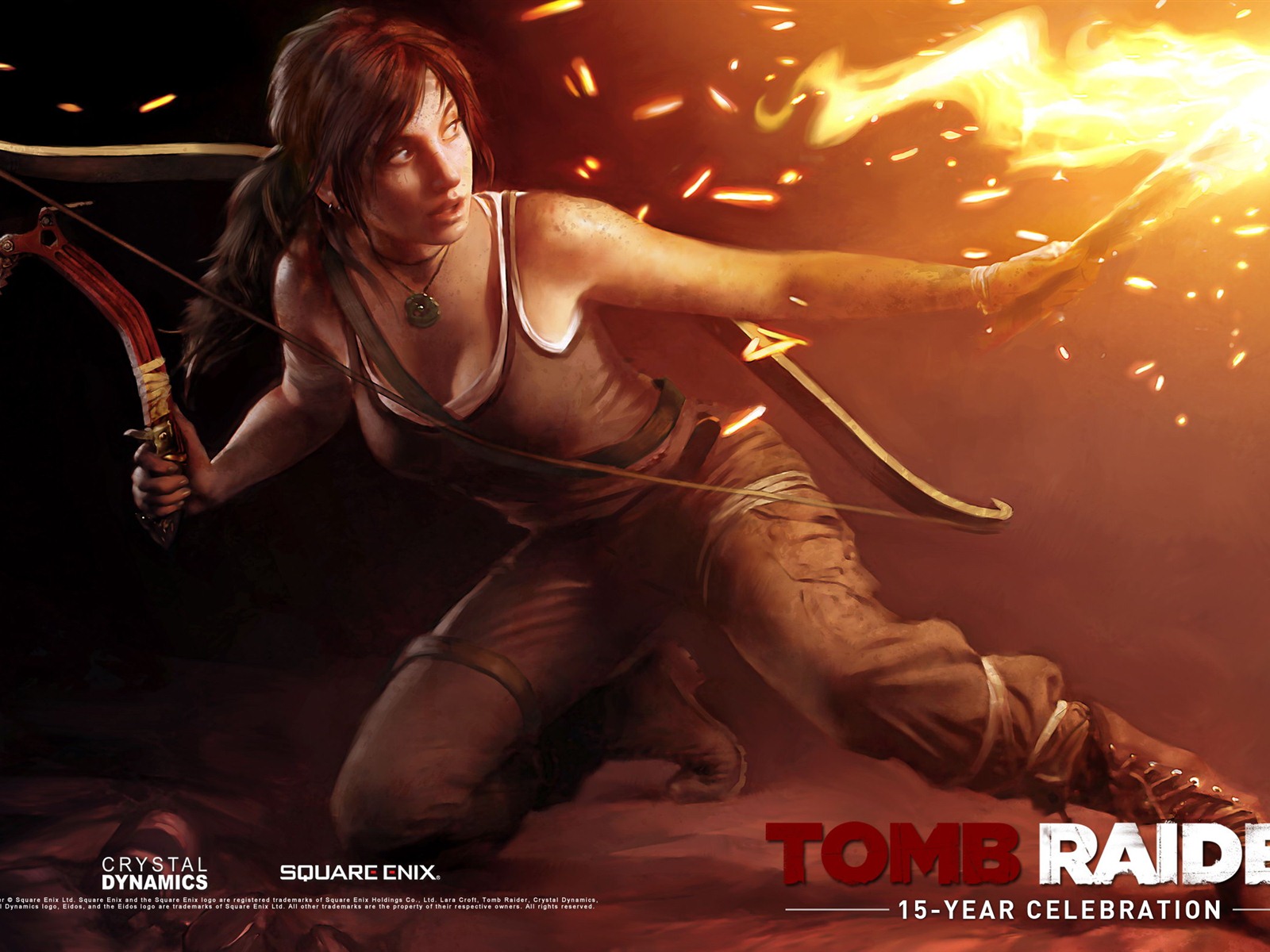 Tomb Raider 15-Year Celebration 古墓丽影15周年纪念版 高清壁纸11 - 1600x1200