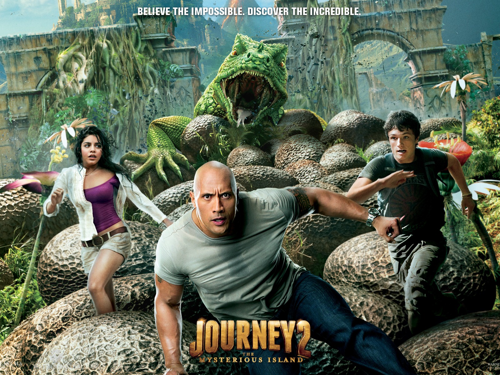 Journey 2: The Mysterious Island fonds d'écran HD #1 - 1600x1200
