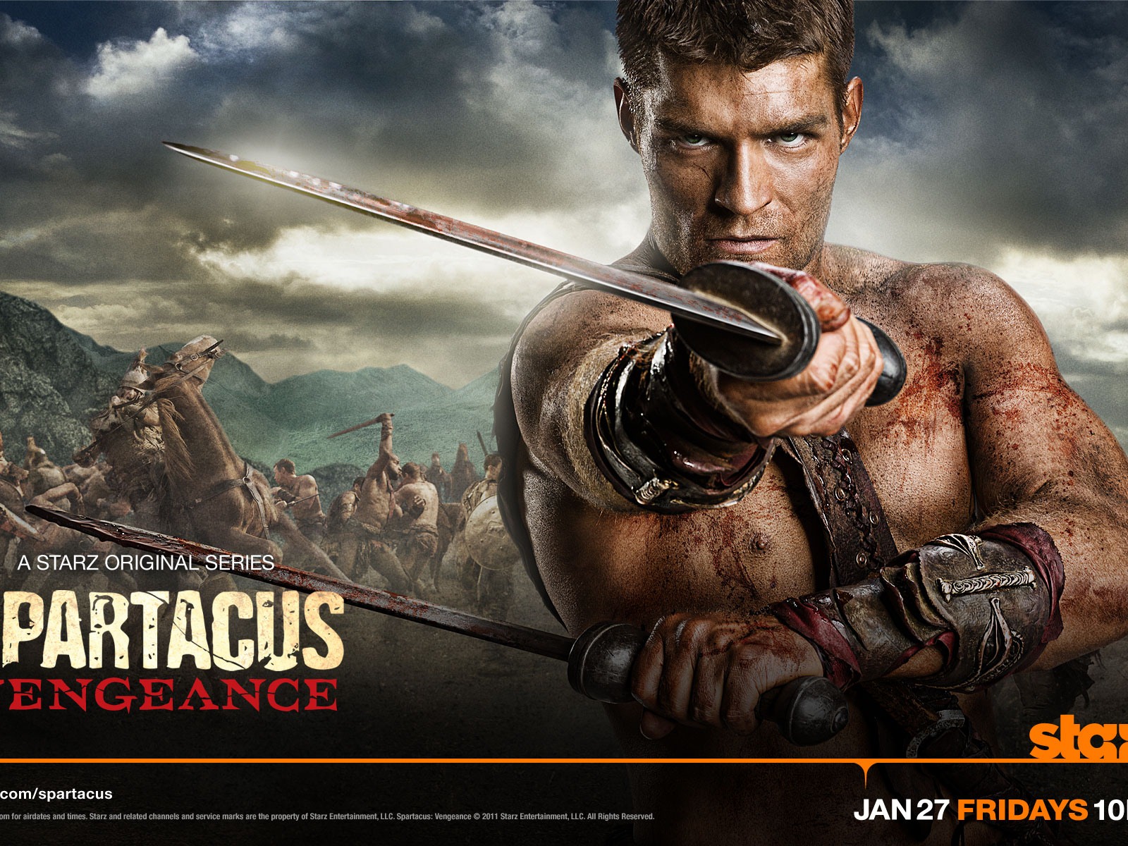 Spartacus: Vengeance 斯巴达克斯：复仇 高清壁纸1 - 1600x1200