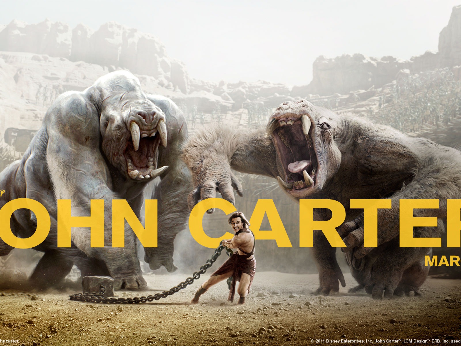 2012 John Carter 异星战场：约翰·卡特传奇 高清壁纸1 - 1600x1200
