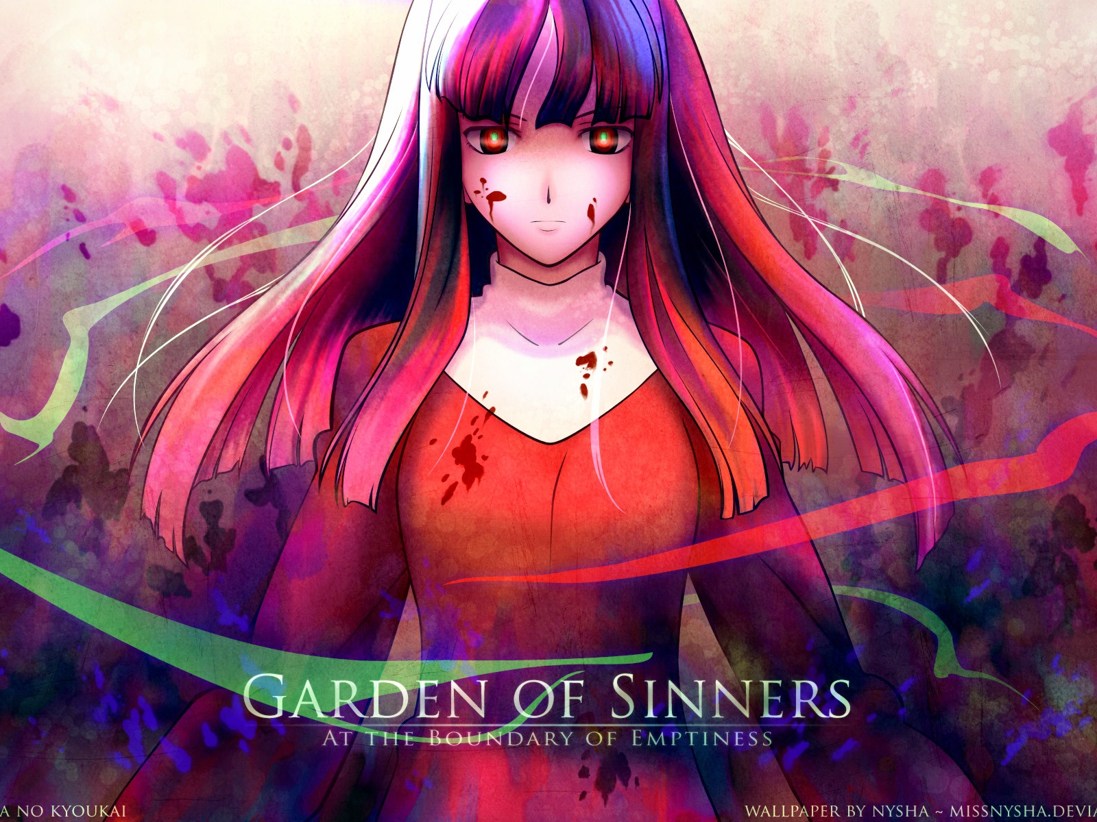 the Garden of sinners 空之境界 高清壁纸1 - 1600x1200