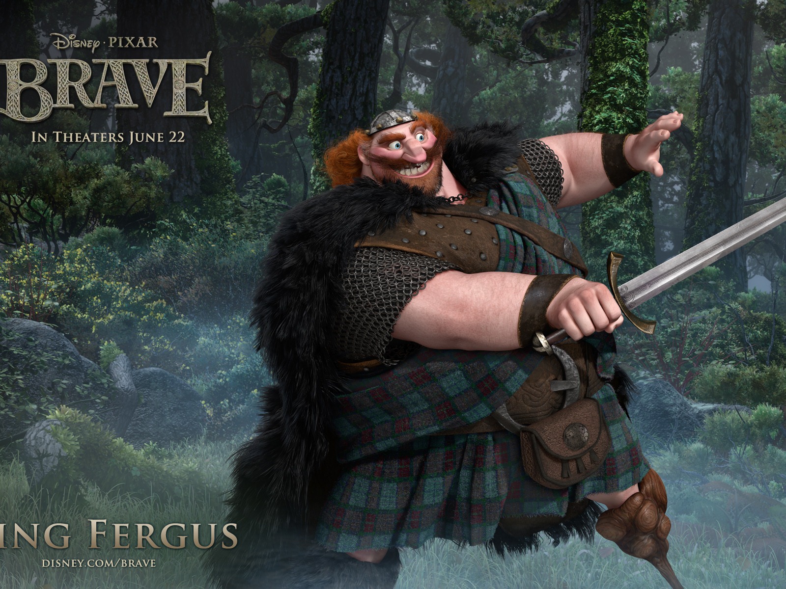 Brave 2012 HD Wallpaper #4 - 1600x1200