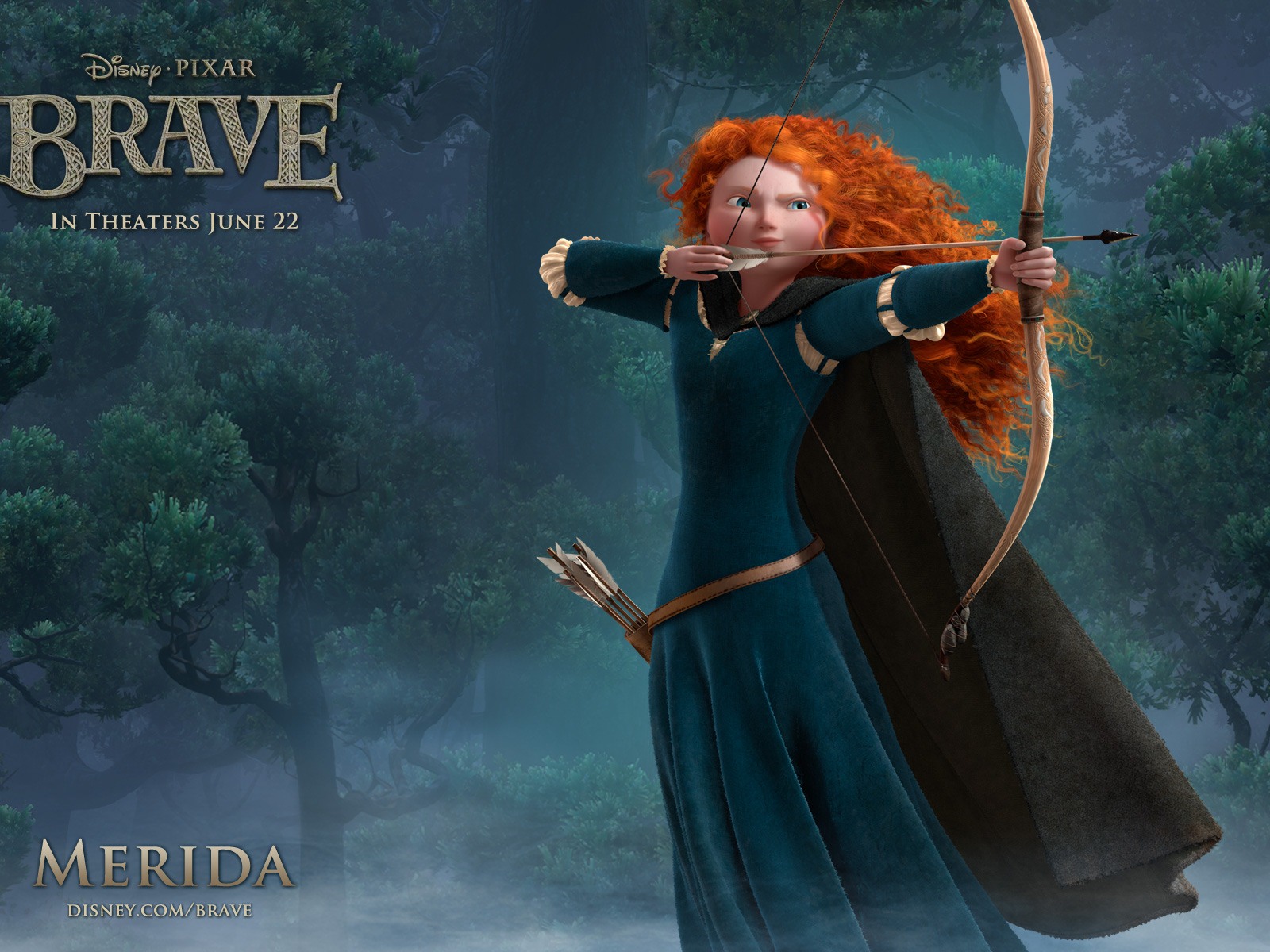 Brave 2012 HD wallpapers #8 - 1600x1200