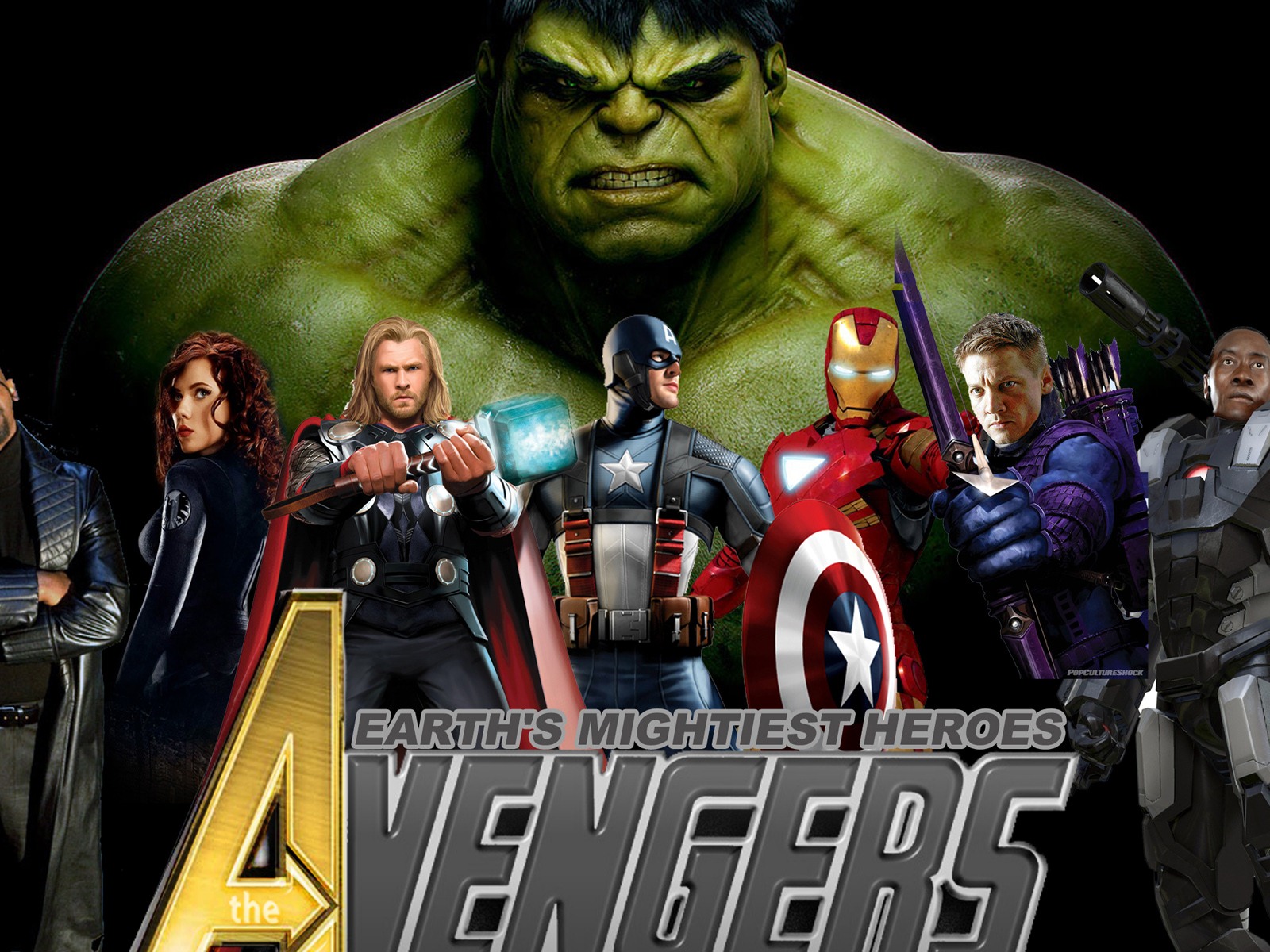 Les fonds d'écran HD 2012 Avengers #19 - 1600x1200