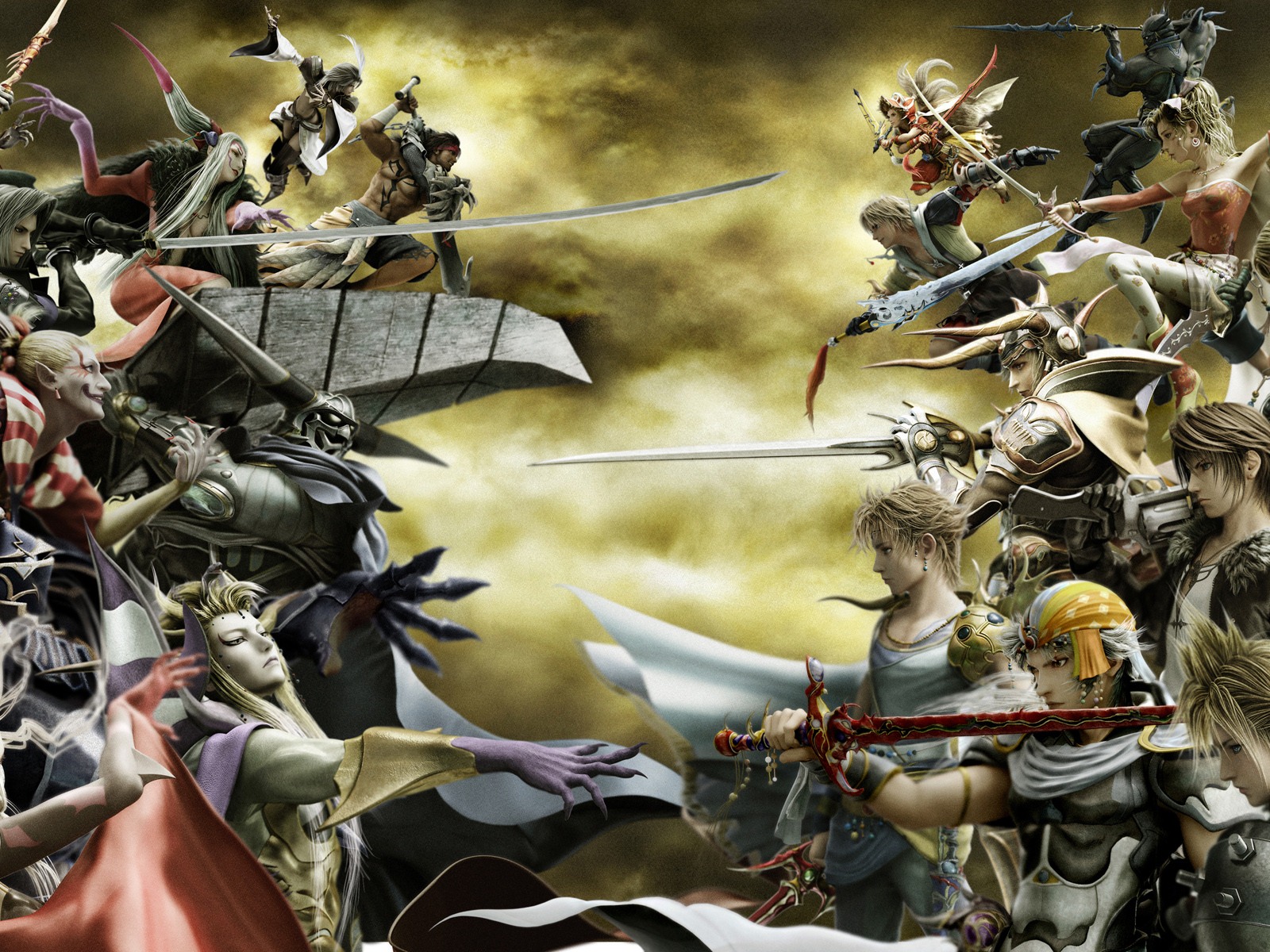 Dissidia 012: Duodecim Final Fantasy HD wallpapers #6 - 1600x1200