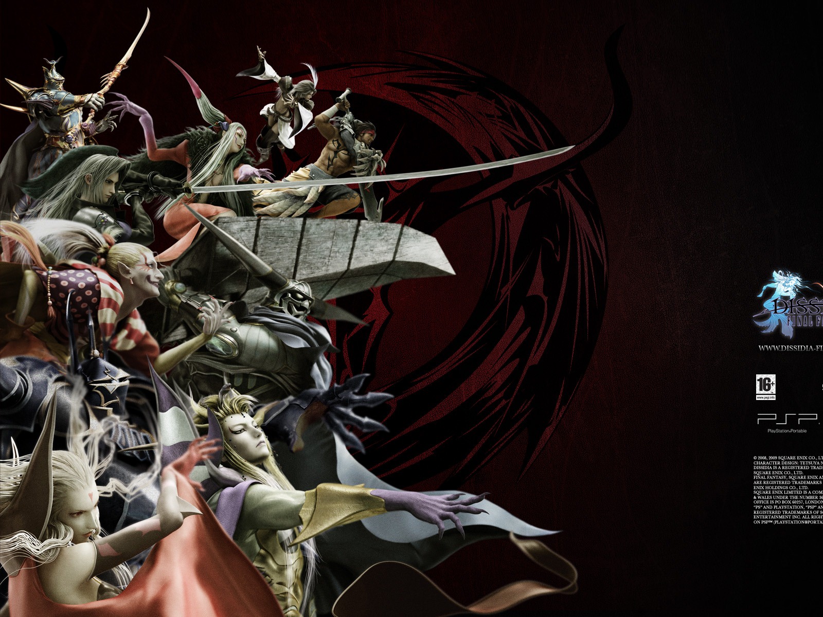 Dissidia 012: Duodecim Final Fantasy HD Wallpaper #8 - 1600x1200