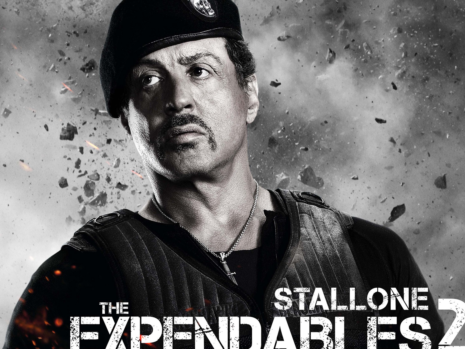 2012 Expendables 2 HD tapety na plochu #9 - 1600x1200