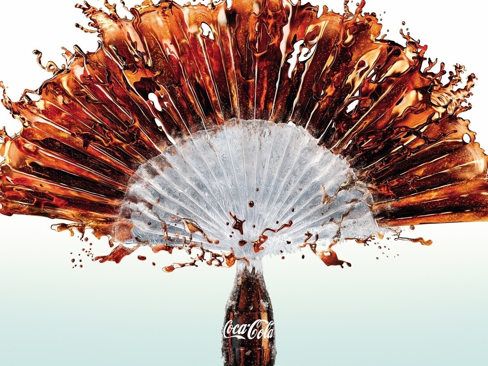 코카콜라 아름다운 광고 배경 화면 #1 - 1600x1200