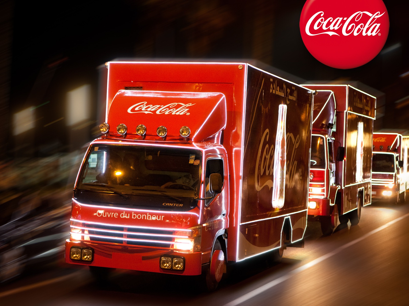 Coca-Cola красивыми обоями объявление #15 - 1600x1200