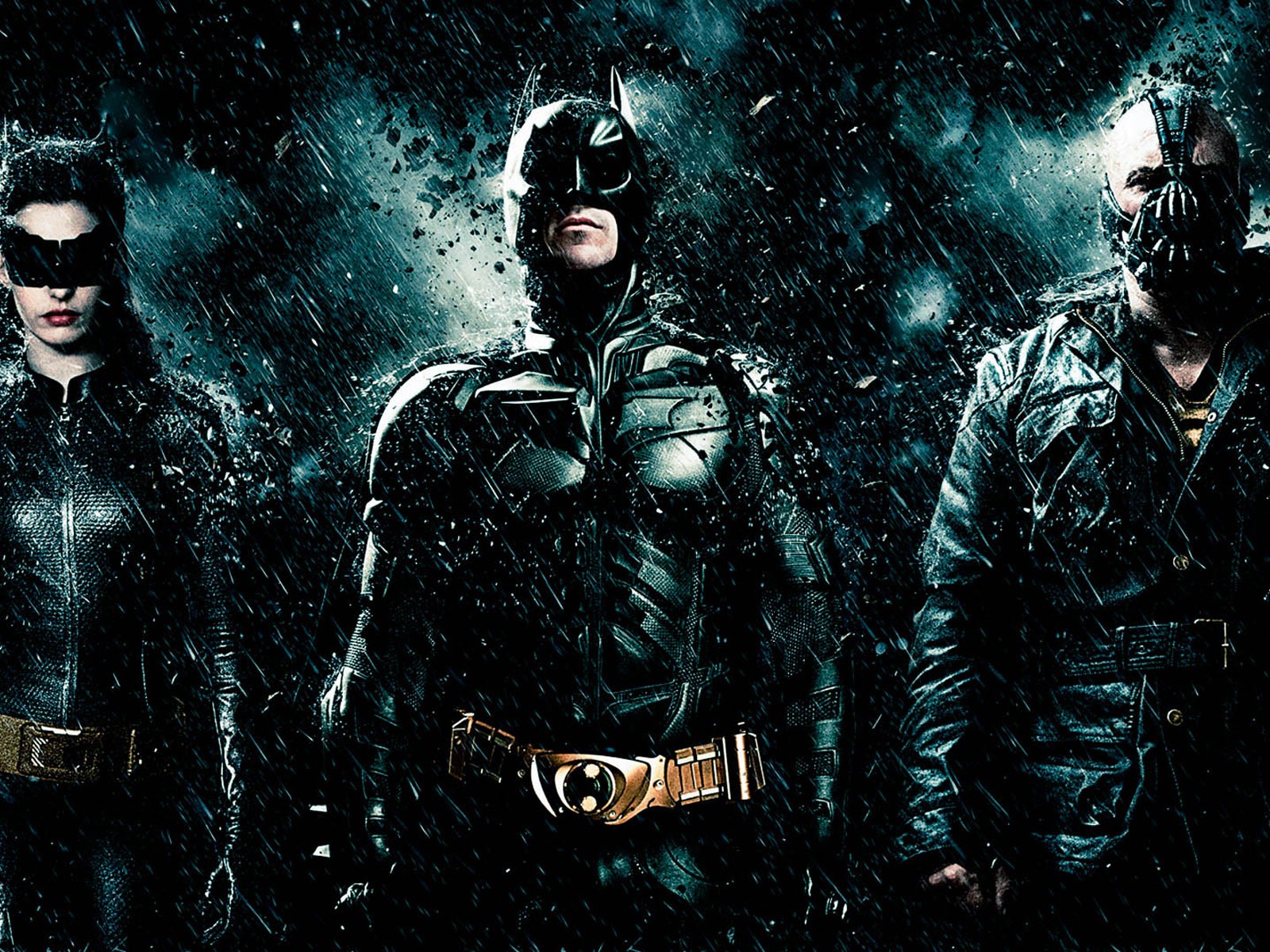 The Dark Knight восходит 2012 HD обои #11 - 1600x1200
