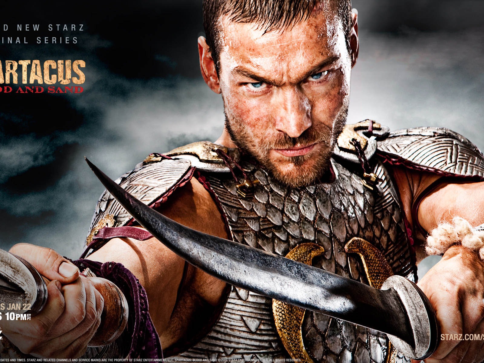 Spartacus: Blood and Sand 斯巴达克斯：血与沙 高清壁纸1 - 1600x1200