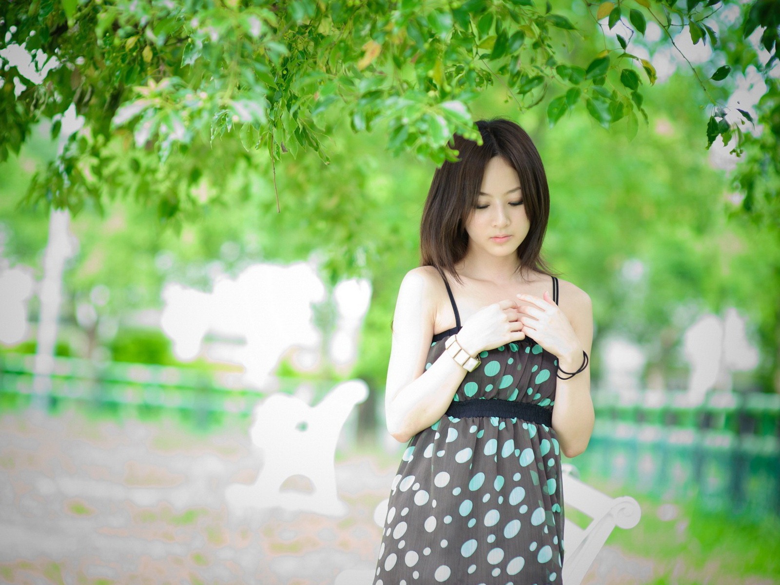 대만 과일 소녀 아름다운 월페이퍼 (11) #9 - 1600x1200
