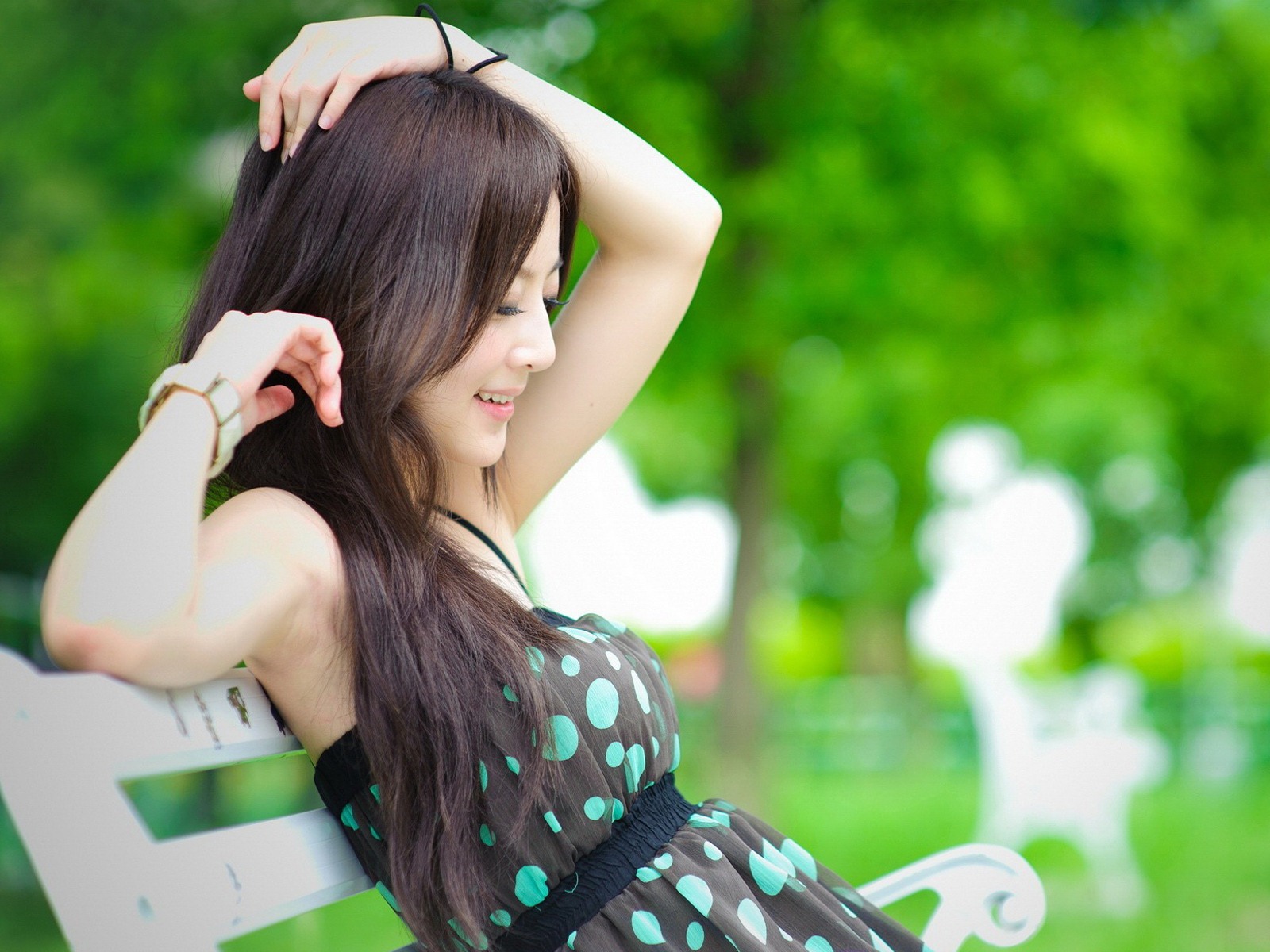 대만 과일 소녀 아름다운 월페이퍼 (11) #14 - 1600x1200